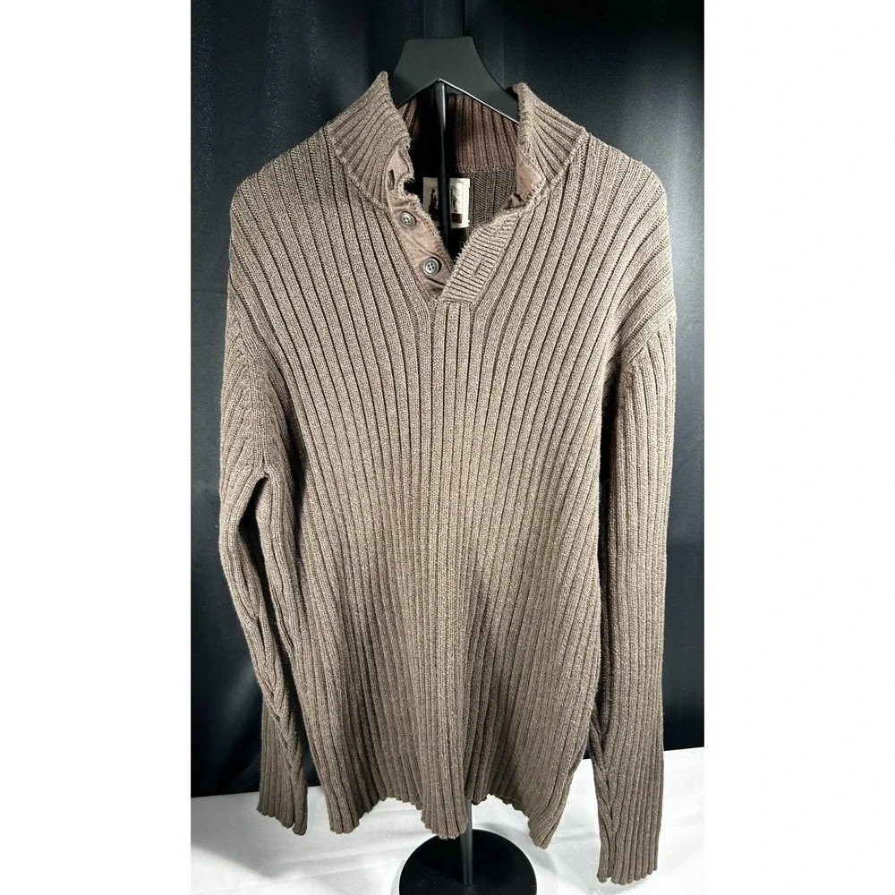 Old‎ Navy Y2K Cotton Sweater Men's XL 2006 Fall Release  Crewneck Grandpacore